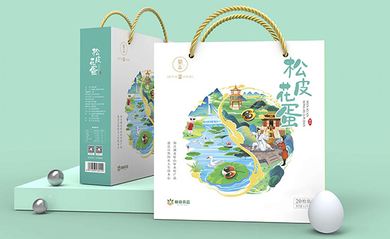 中国邮政咸联名仙福鸭蛋